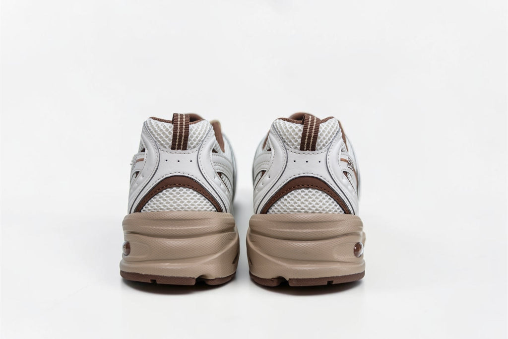 NEW BALANCE 530 WHITE/SILVER/BROWN